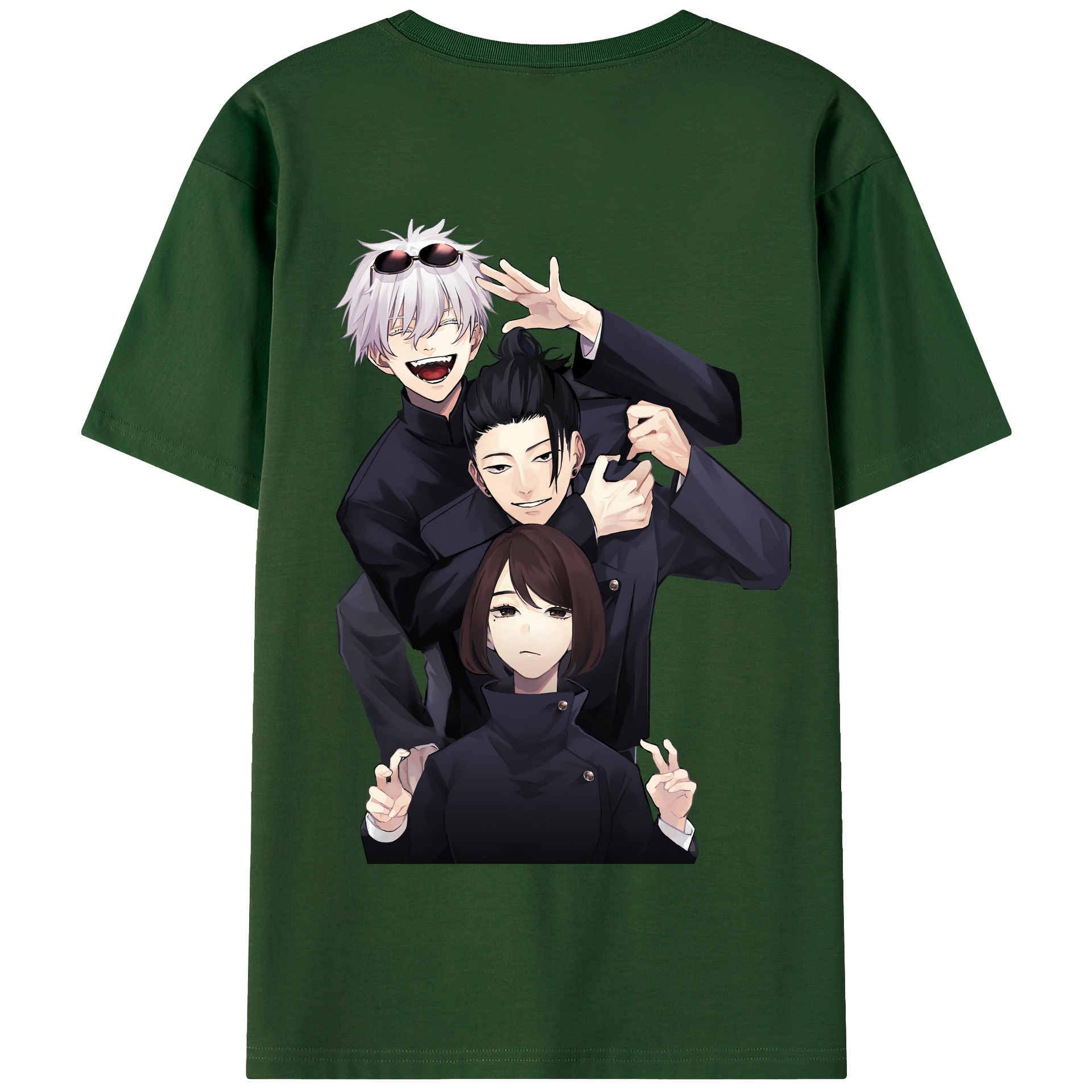 （画像用） 呪術廻戦 Jujutsu Kaisen 綿100％半袖Tシャツ（背面プリント）